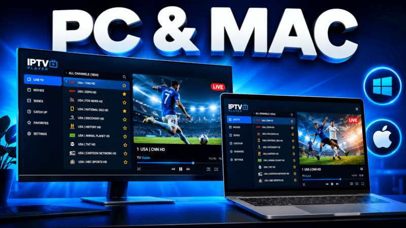 How to Set Up IPTV on Windows PC & Mac (2026 Guide)